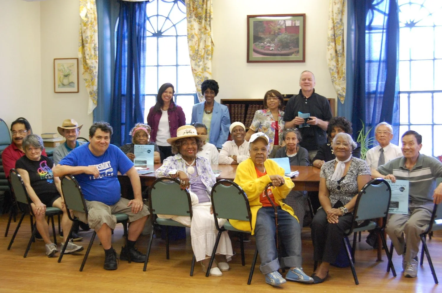 Participants at a Best Day of My Life So Far storytelling event