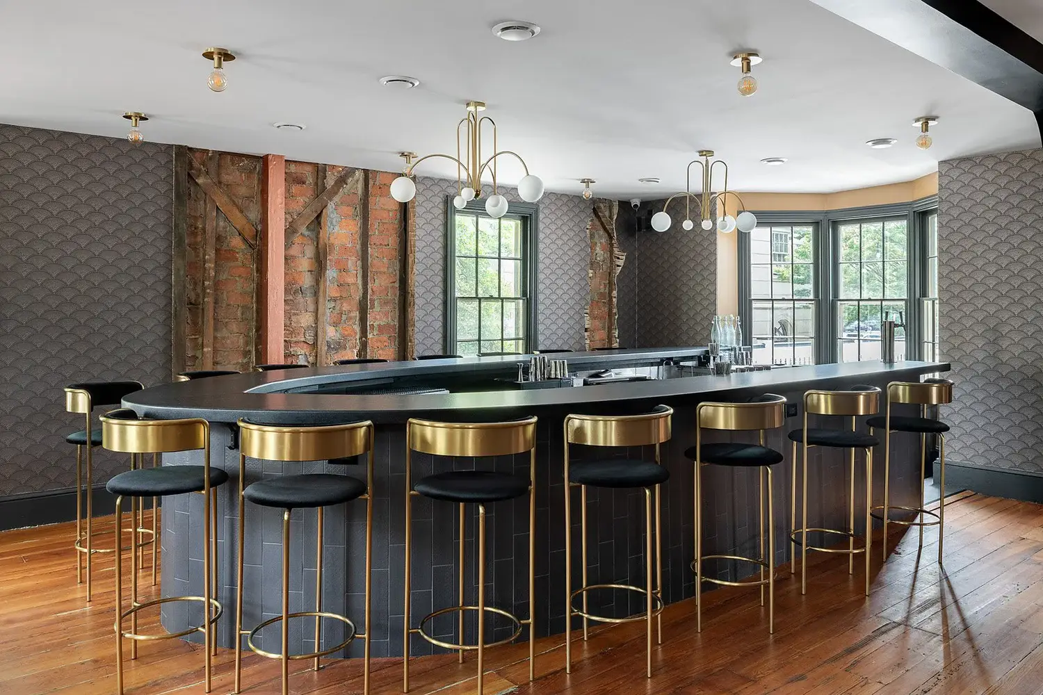 Interior bar designed by Benita Cooper Design